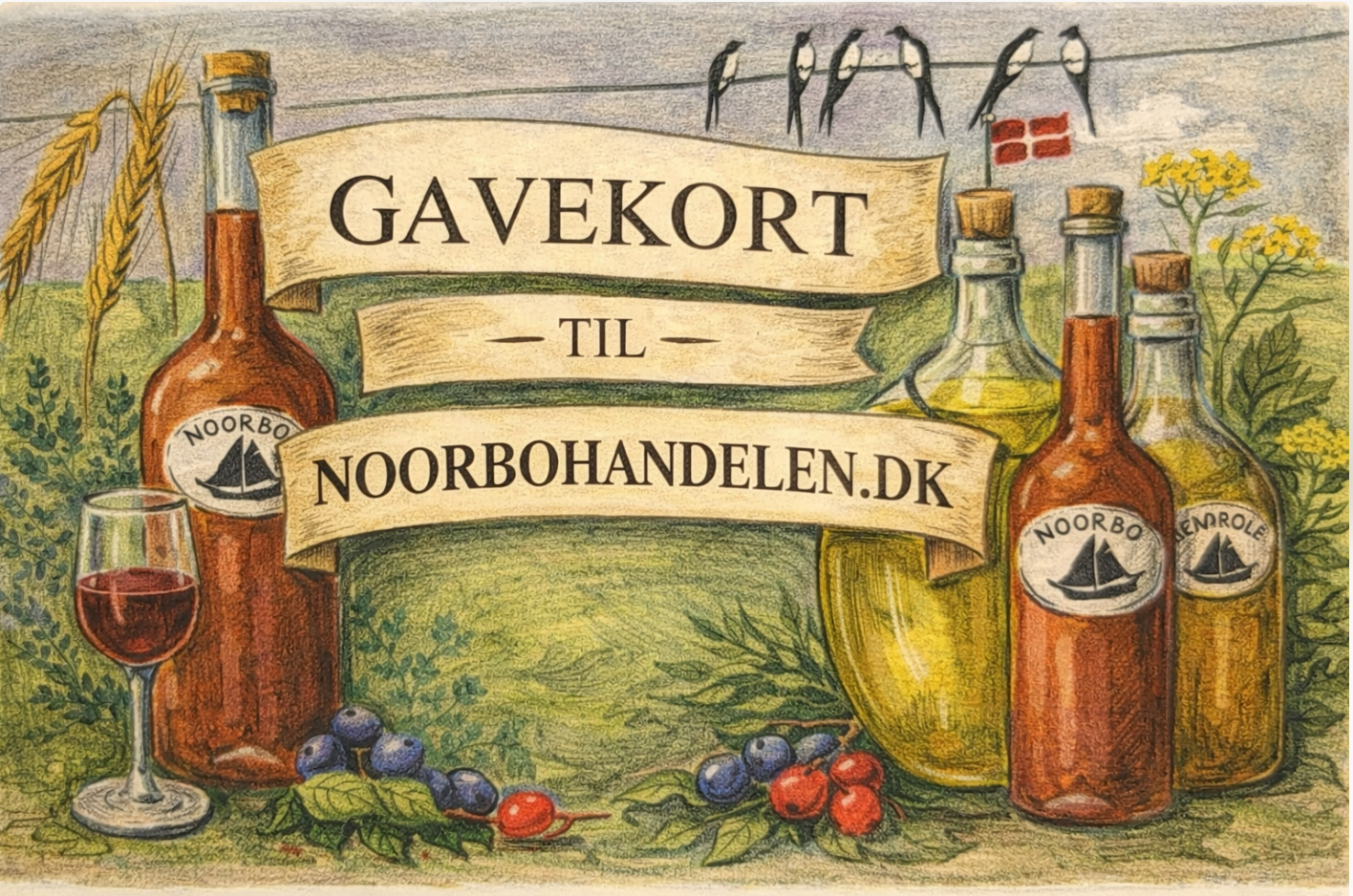 Gavekort til Noorbohandelen.dk